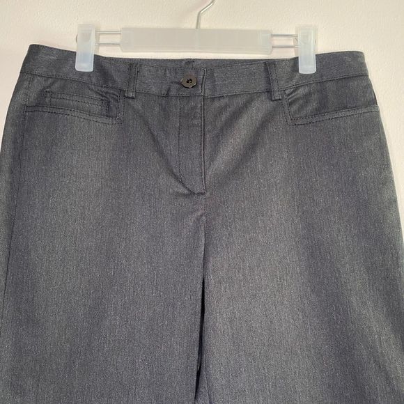 NEW WORTH woman's size 8 wide leg black career classic made in USA slacks pants - Picture 3 of 10